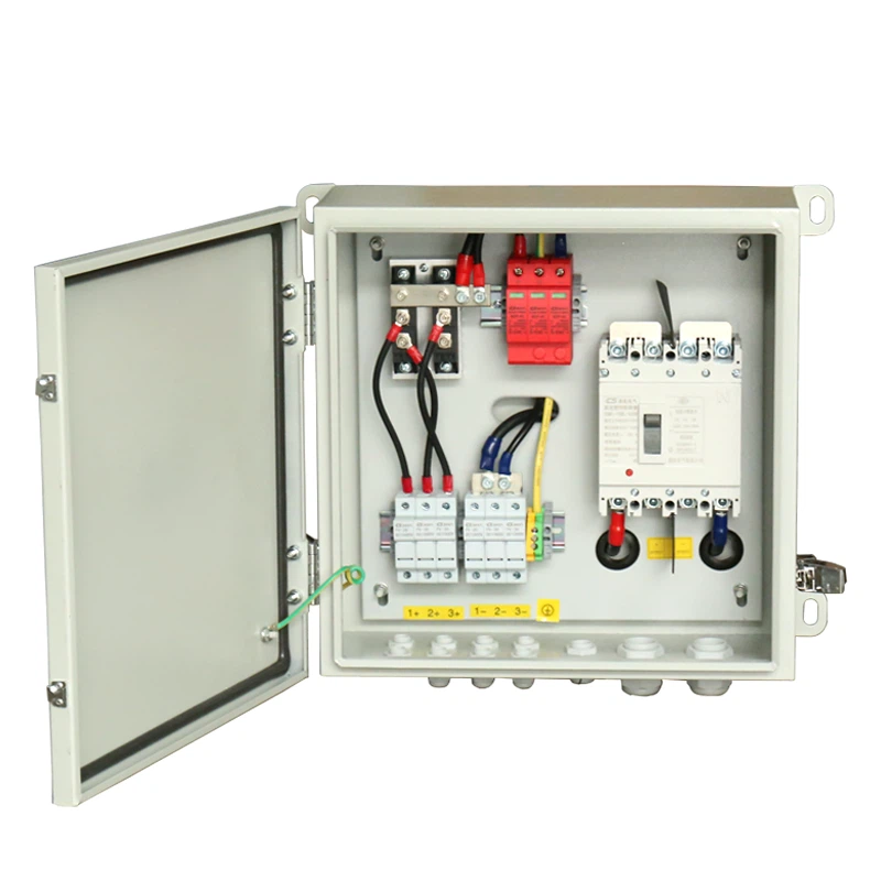 High Performance 4 in 1 Out PV DC Combo Box